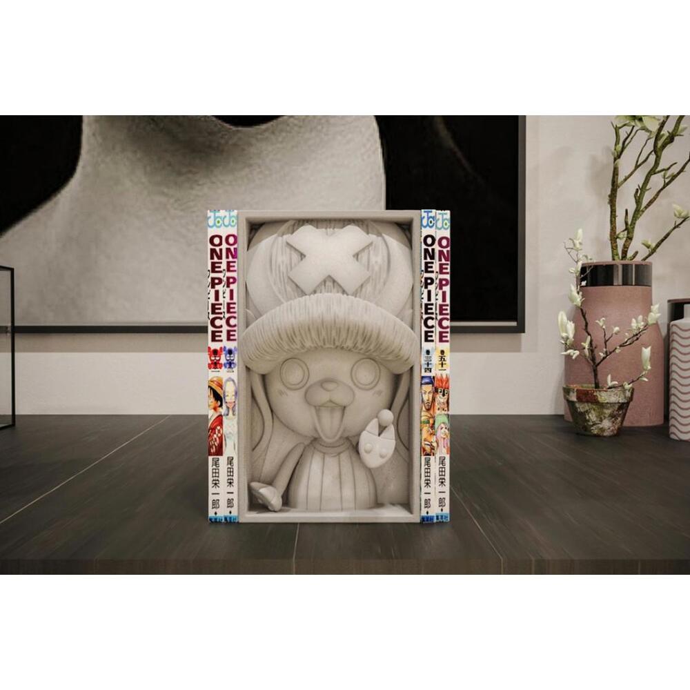 Tony Tony Chopper One Piece Manga Book Nook - Straw Hat Doctor Bookshelf Insert
